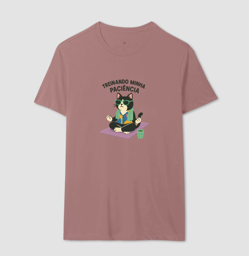 Camiseta TREINANDO MINHA PACIÊNCIA