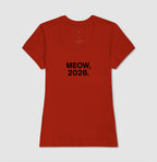 Camiseta MEOW, 2026.