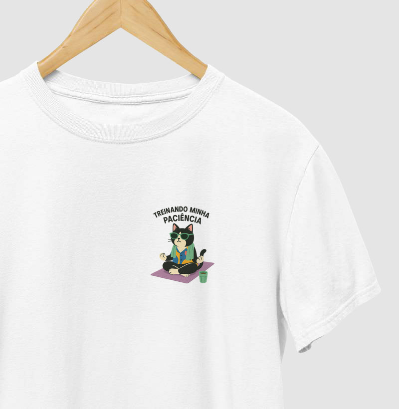 Camiseta TREINANDO MINHA PACIÊNCIA