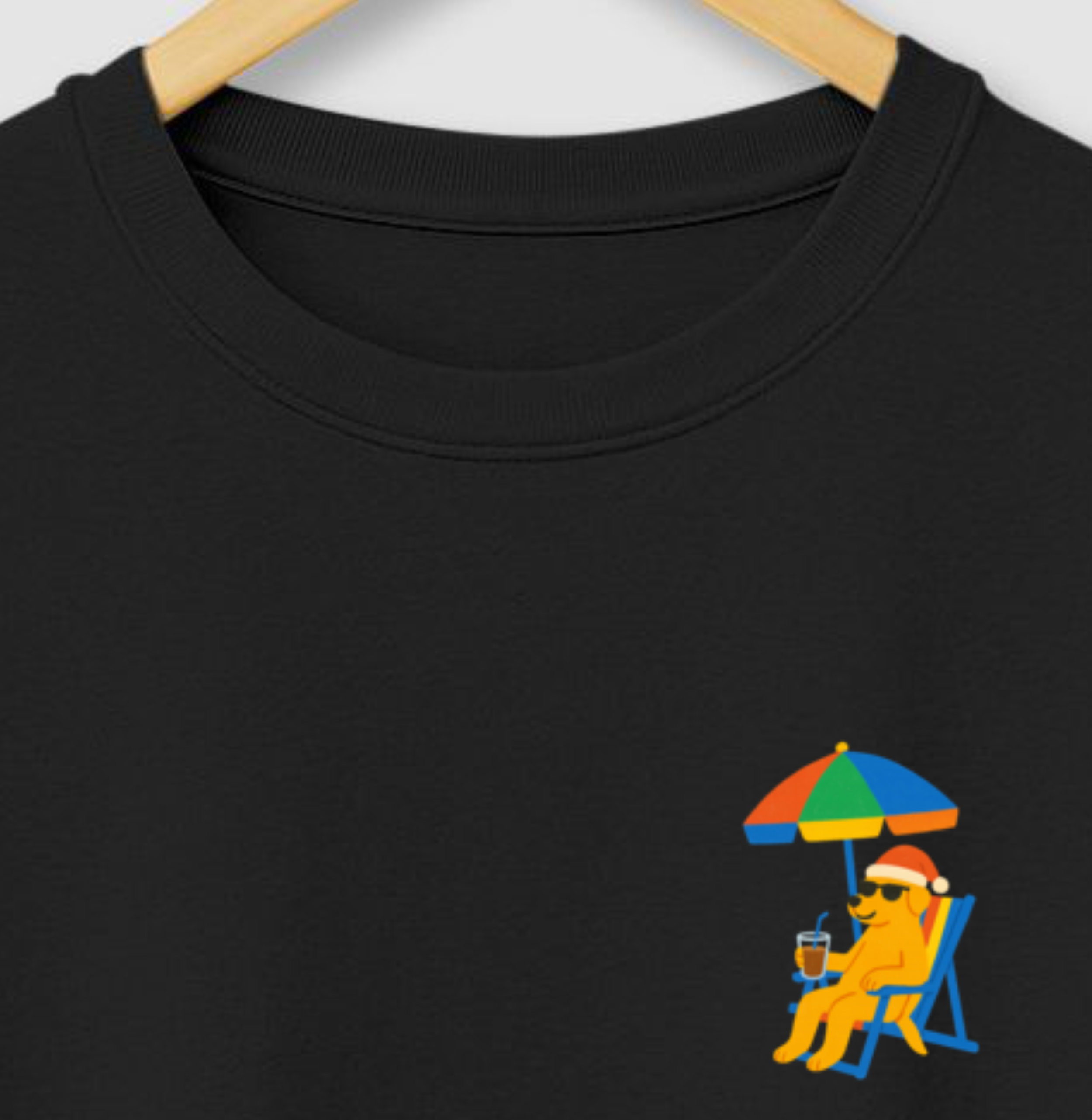 Camiseta CACHORRO NATAL BRASILEIRO - MINIMALISTA