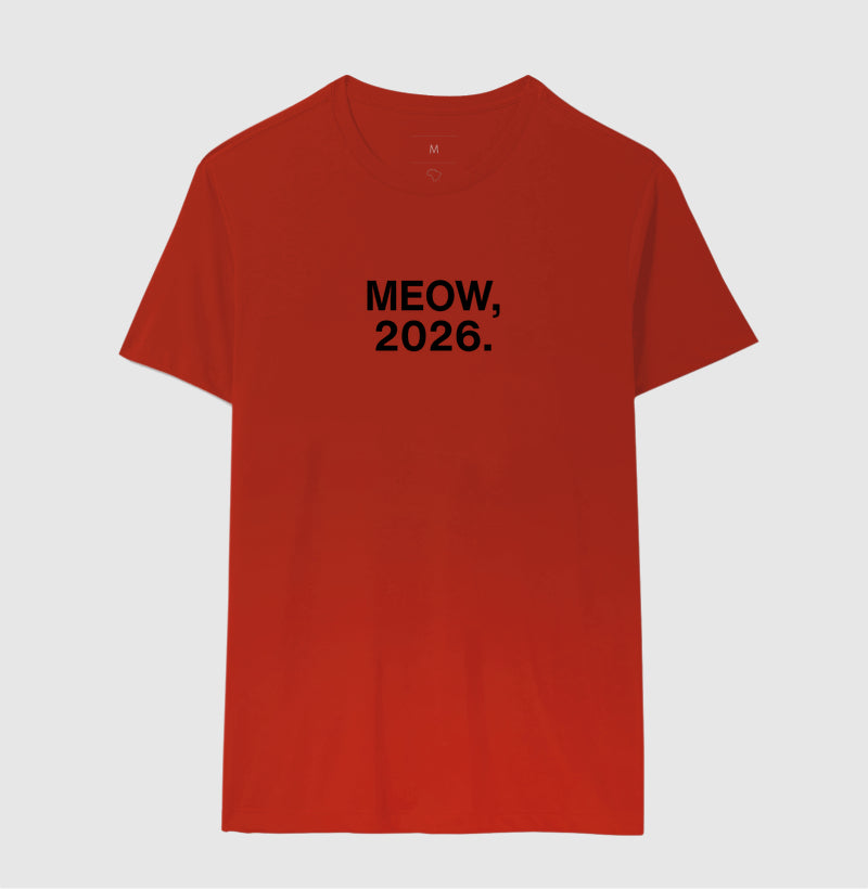 Camiseta MEOW, 2026.
