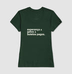 Camiseta ESPERANÇA & GATOS & BOLETOS PAGOS