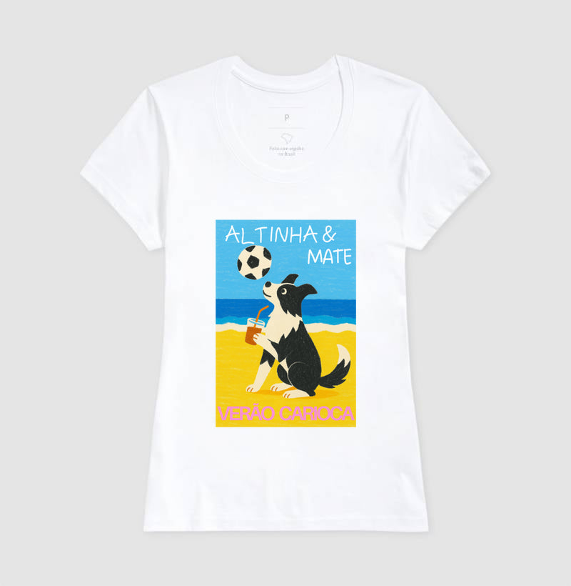 Camiseta ALTINHA & MATE - VERÃO CARIOCA
