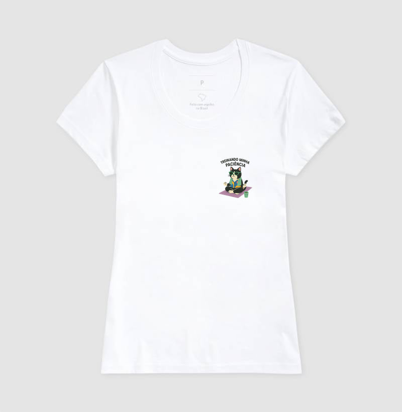 Camiseta TREINANDO MINHA PACIÊNCIA