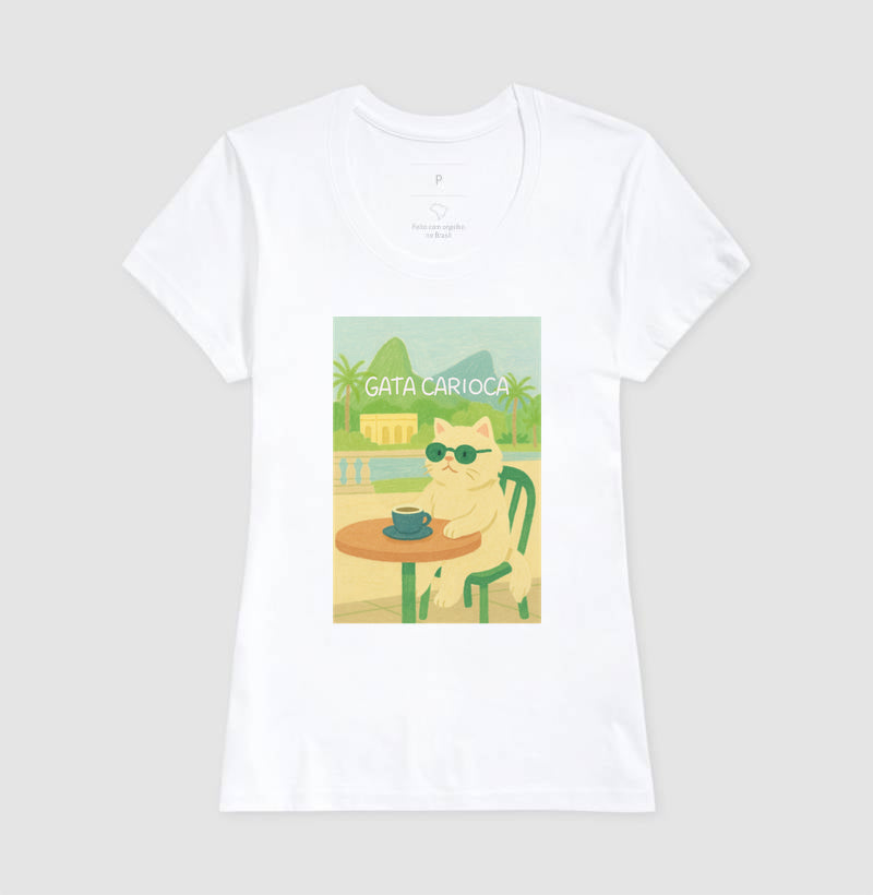 Camiseta GATA CARIOCA