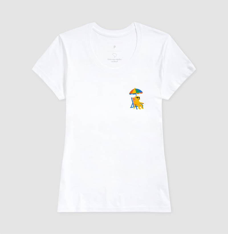 Camiseta CACHORRO VERÃO BRASILEIRO - MINIMALISTA