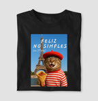 Camiseta FELIZ NO SIMPLES (EM PARIS)