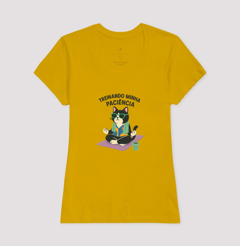 Camiseta TREINANDO MINHA PACIÊNCIA