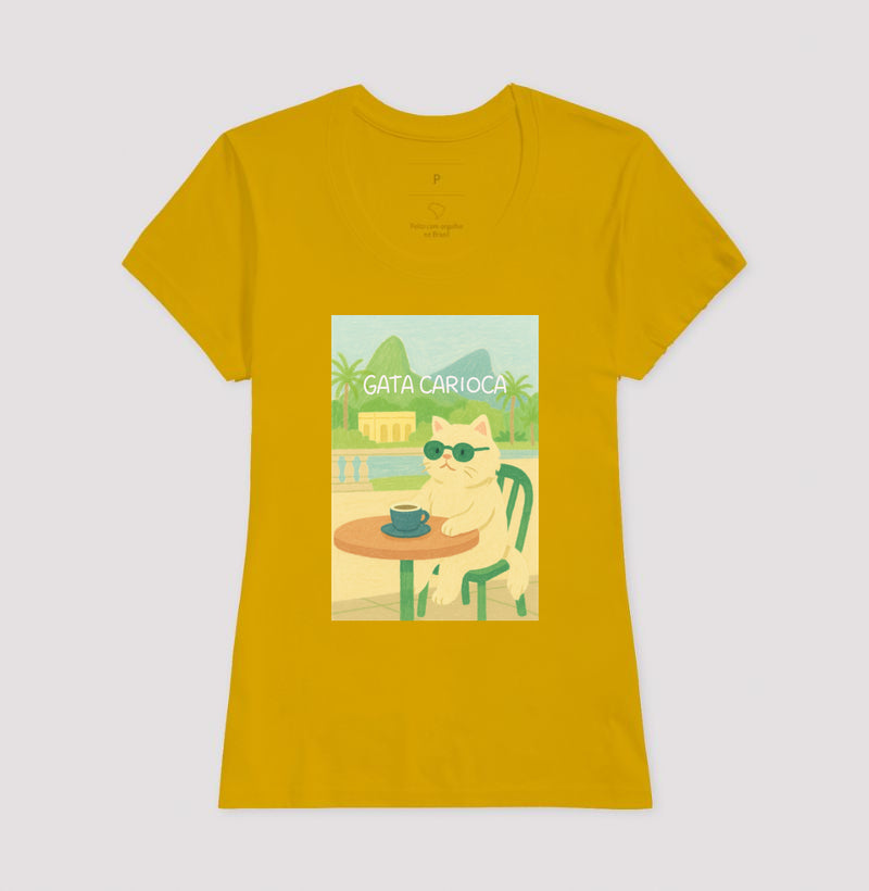 Camiseta GATA CARIOCA