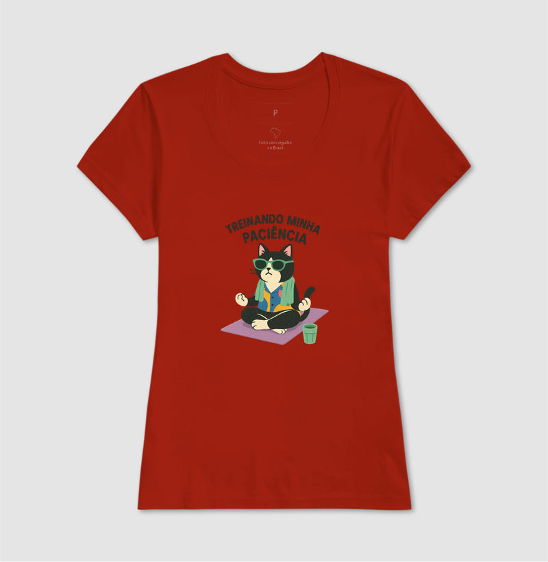 Camiseta TREINANDO MINHA PACIÊNCIA