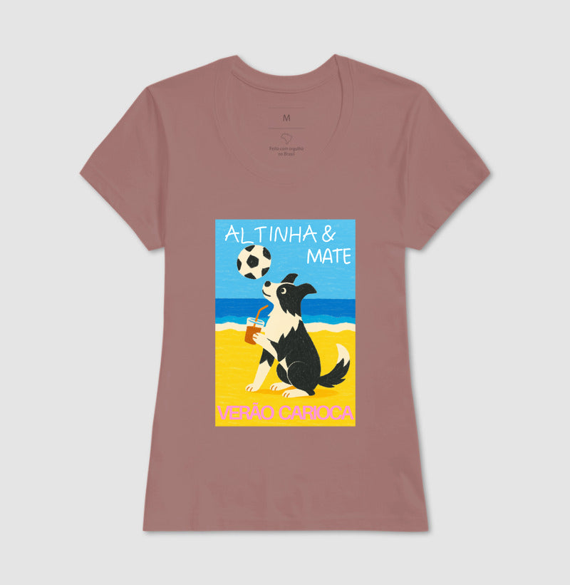 Camiseta ALTINHA & MATE - VERÃO CARIOCA