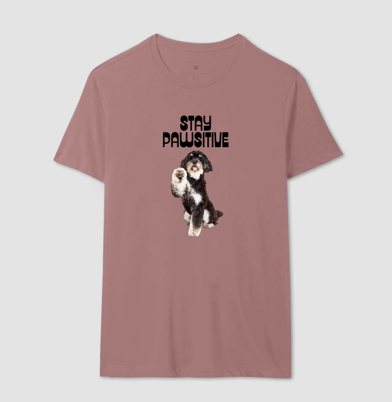Camiseta STAY PAWSITIVE - DOG