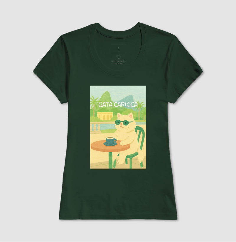 Camiseta GATA CARIOCA