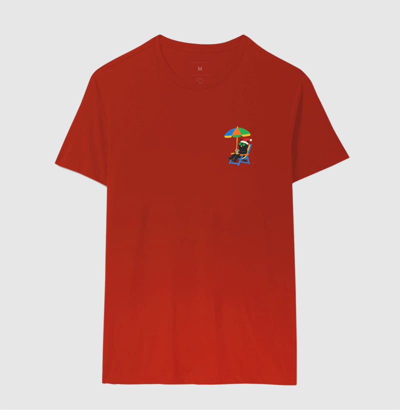 Camiseta GATO NATAL BRASILEIRO - MINIMALISTA