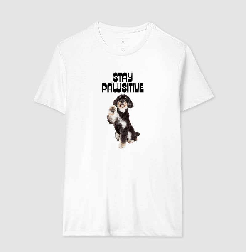 Camiseta STAY PAWSITIVE - DOG