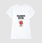Camiseta FELIZMENTE NÃO IREI, TENHO PLANOS COM MEU PET
