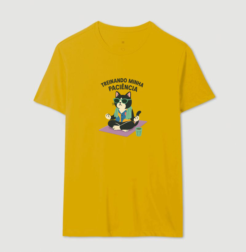 Camiseta TREINANDO MINHA PACIÊNCIA