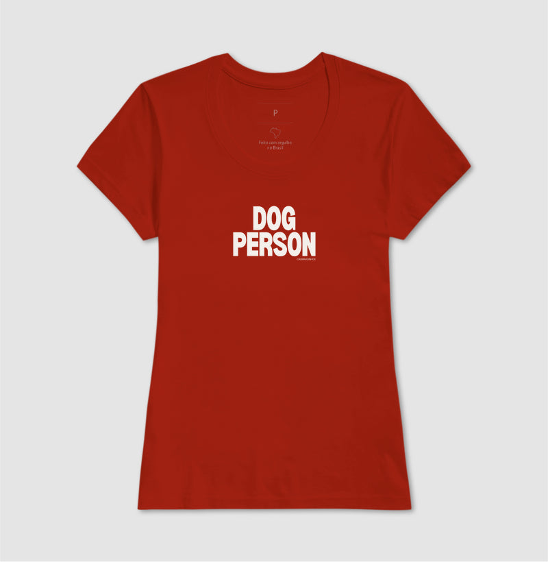 Camiseta DOG PERSON