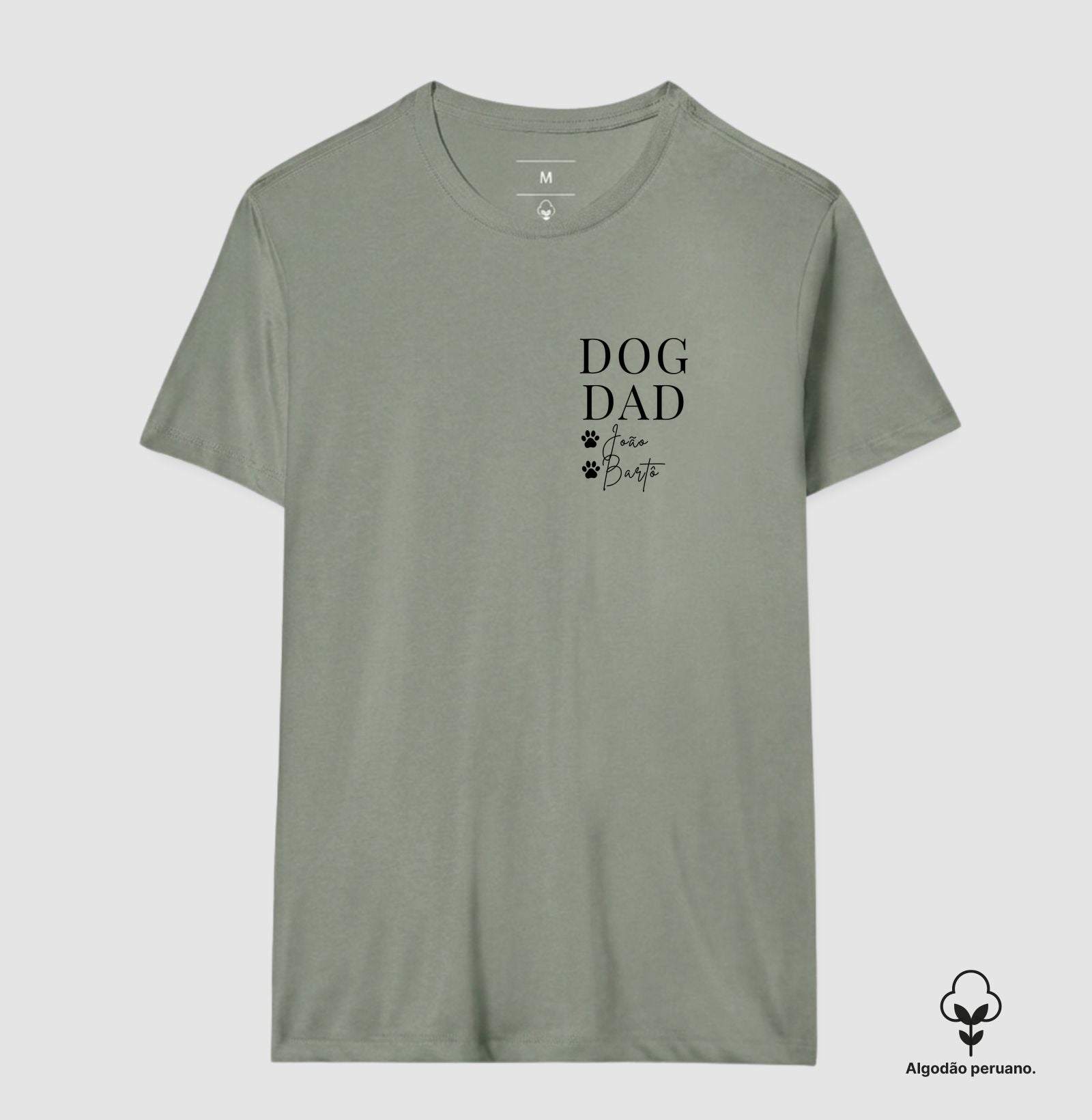 Camiseta DOG DAD JOAO E BARTO