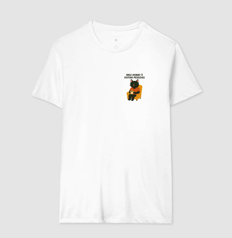 Camiseta MEU HOBBY É EVITAR PESSOAS