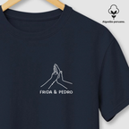 Camiseta BETTER TOGETHER | Algodão Peruano | Personalize com os nomes dos seus pets