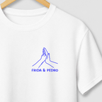 Camiseta BETTER TOGETHER | Personalize com os nomes dos seus pets