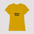 Camiseta MEOW, 2026.