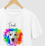 Camiseta COLORIDA FRIDA - BRANCA