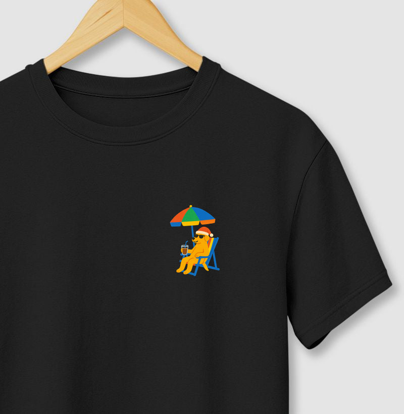 Camiseta CACHORRO NATAL BRASILEIRO - MINIMALISTA