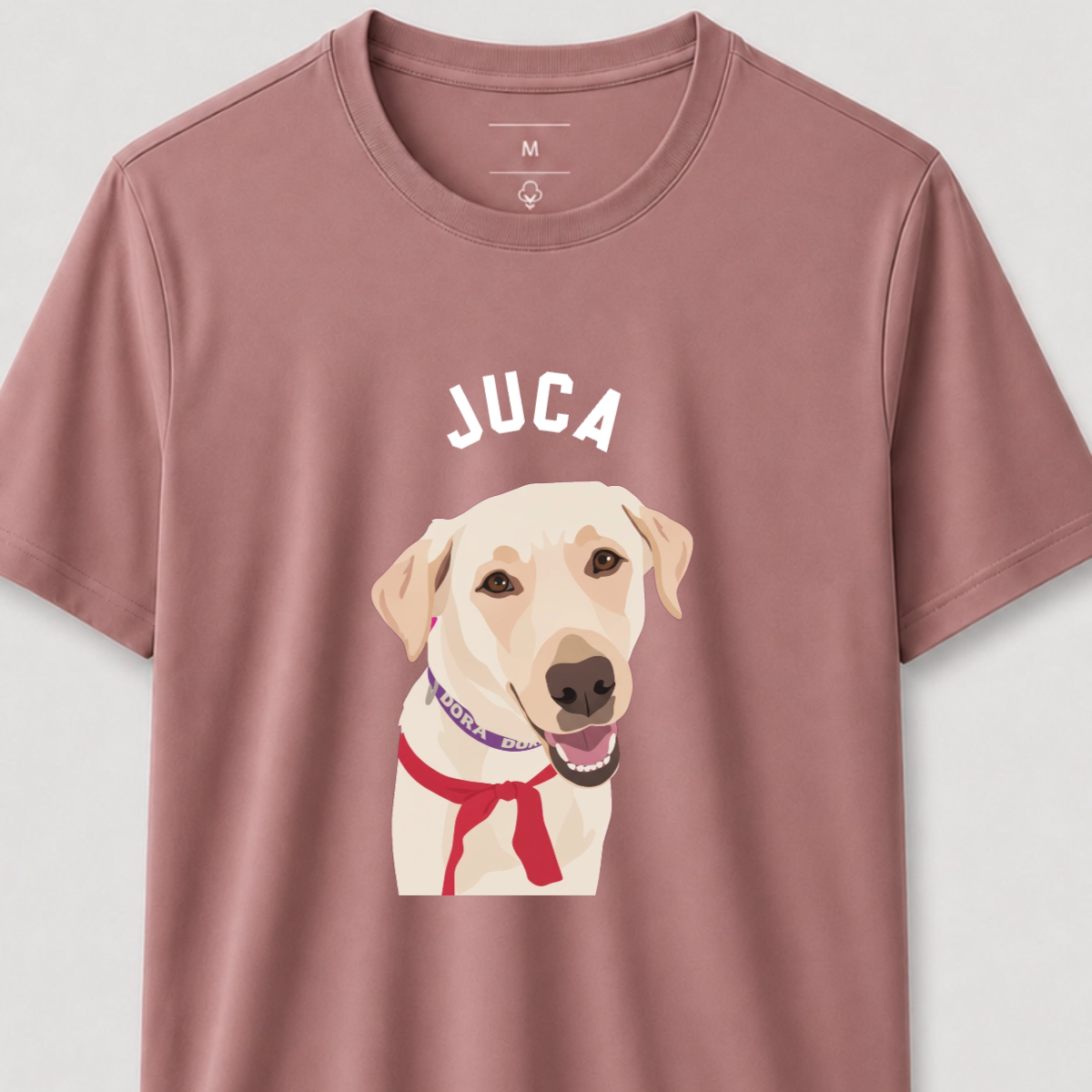 Camiseta Pet Personalizada com Ilustração do Seu Cachorro