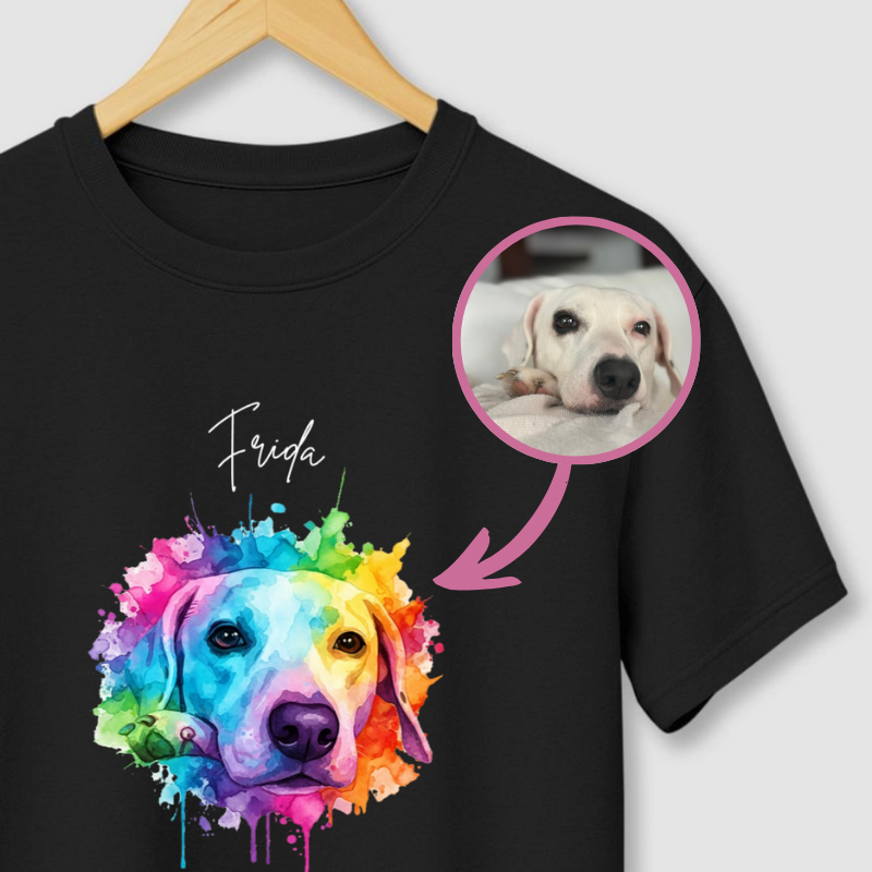 Camiseta MEU DOG EM CORES VIVAS – Personalizado