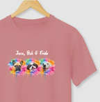 Camiseta TINTA COLORIDA | Foto e Nome do seu Pet