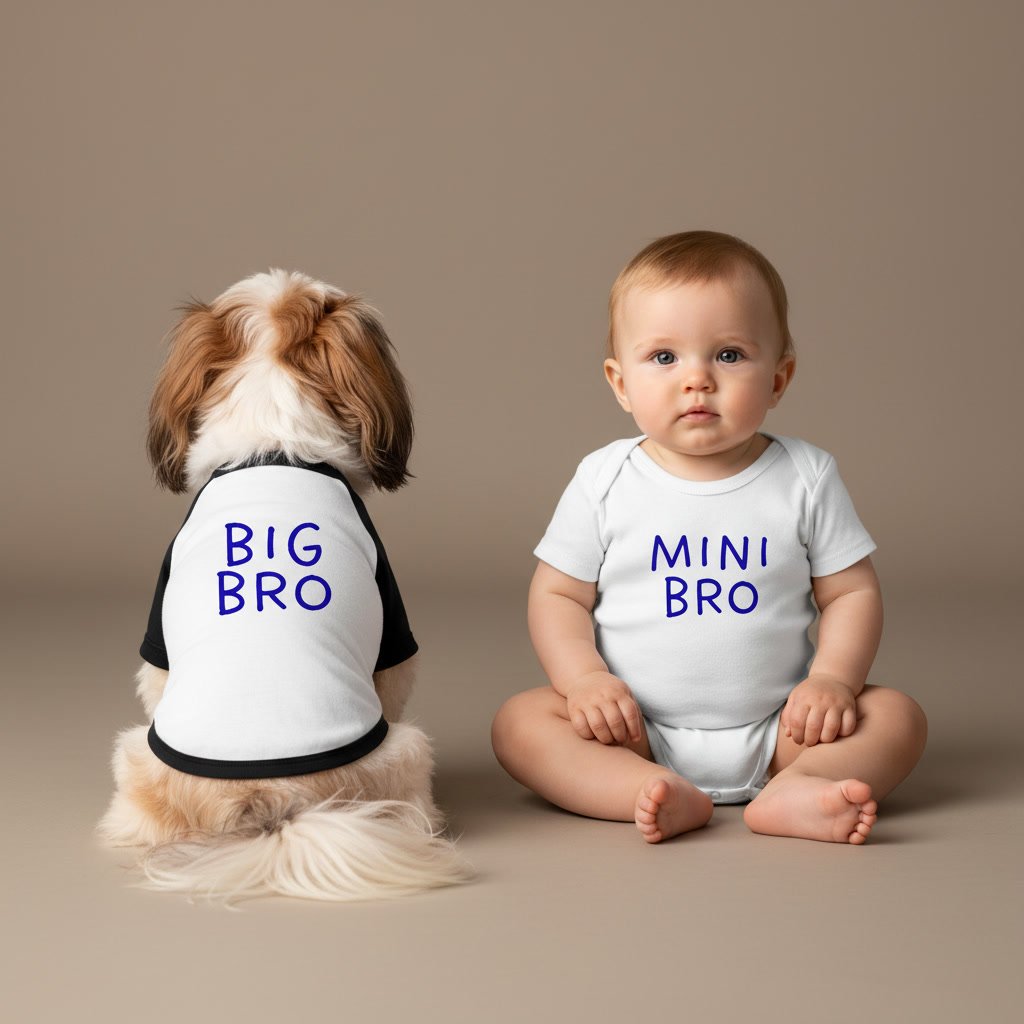 KIT CAMISETAS HUMANO + PET:  BIG BROS
