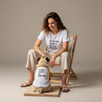 KIT CAMISETAS HUMANO + PET: TENHO TUDO QUE EU PRECISO